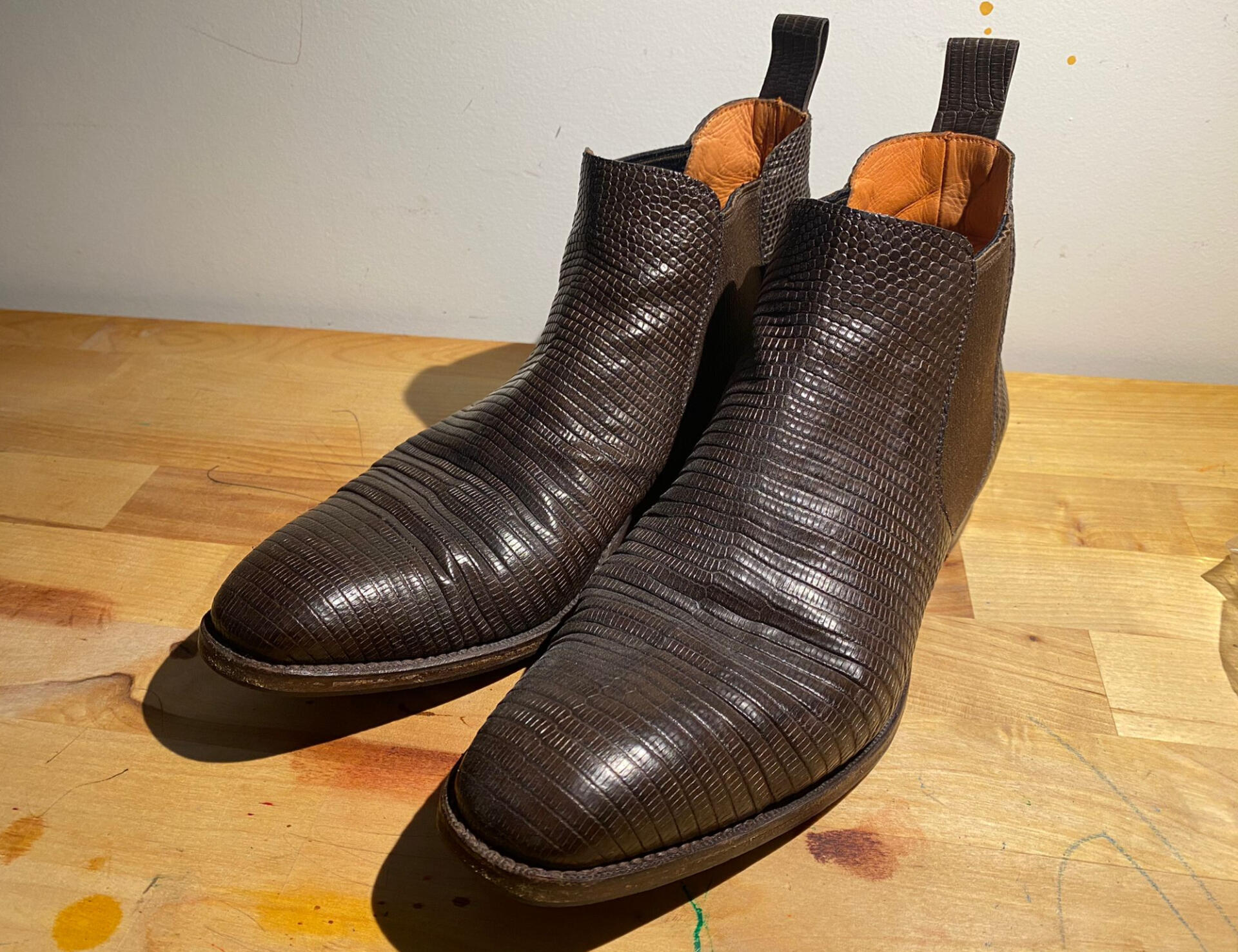 Carmina Chelsea 1208 Lizard